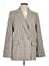 Madewell Checkered-gingham Ivory Blazer Size L - photo 1