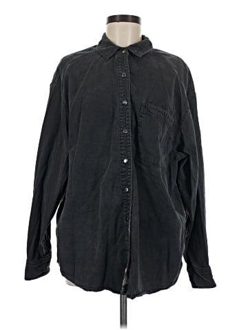 We the Free Long Sleeve Button-Down Shirt (view 1)