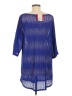 O'Neill Blue 3/4 Sleeve Blouse Size Med - Lg - photo 2