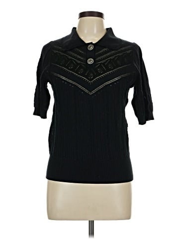 Karl Lagerfeld Paris Short Sleeve Top (view 1)
