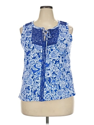 Rafaella Sleeveless Blouse (view 1)
