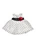 Kids Dream 100% Polyester Polka Dots White Dress Size 12-24 mo - photo 1