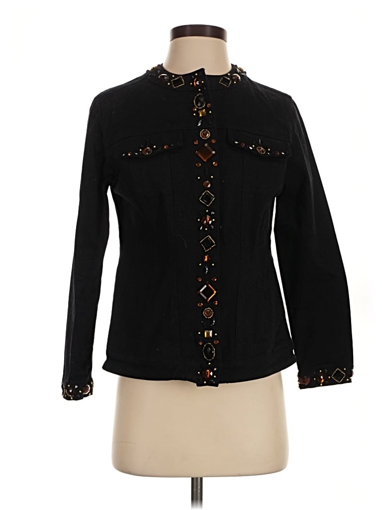 Pre-owned Laura Ashley Jacket In Black