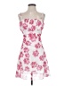 Unbranded 100% Polyester Floral Pink Cocktail Dress Size XS - photo 1