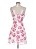 Unbranded 100% Polyester Floral Pink Cocktail Dress Size XS - photo 2