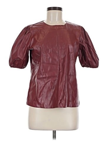 Ultra Pink Short Sleeve Blouse (view 1)