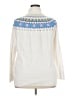 L.L.Bean Hearts White Pullover Sweater Size 2X - photo 2