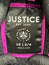 Justice Solid Purple Snow Jacket Size 5 - 6 - photo 3