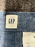 Gap 100% Cotton Chevron-herringbone Blue Shorts Size 8 - photo 3
