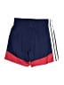 Adidas 100% Polyester Color Block Blue Athletic Shorts Size 10 - 12 - photo 2