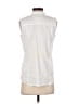 Cato White Sleeveless Button-Down Shirt Size S - photo 2
