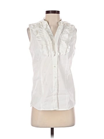 Cato Sleeveless Button-Down Shirt (view 1)