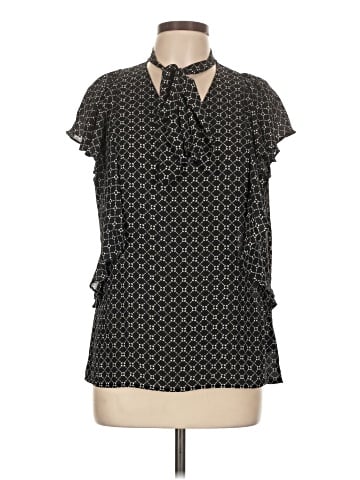 Worthington Short Sleeve Blouse (view 1)
