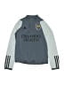 Adidas 100% Polyester Gray Long Sleeve Polo Size 11 - 12 - photo 1