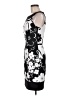 Connected Apparel Graphic Black Cocktail Dress Size 6 - photo 5