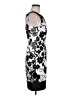 Connected Apparel Graphic Black Cocktail Dress Size 6 - photo 4