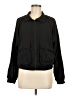 Active by Old Navy Solid Black Track Jacket Size M - photo 1