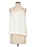 Laura Ashley 100% Polyester White Sleeveless Blouse Size XL - photo 1
