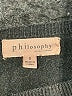 Philosophy Republic Clothing Gray Pullover Sweater Size S - photo 7