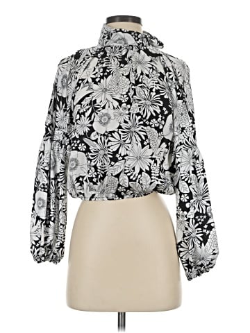 INC International Concepts Long Sleeve Blouse (view 1)