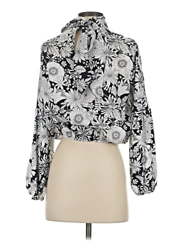 INC International Concepts Long Sleeve Blouse (view 2)