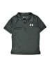 Under Armour 100% Polyester Gray Short Sleeve Polo Size 6 - photo 1