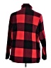 Lands' End 100% Polyester Plaid Red Pullover Sweater Size 1X - photo 2