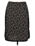 Axcess 100% Polyester Print Black Casual Skirt Size M - photo 1