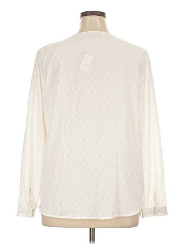 Ann Taylor LOFT Long Sleeve Blouse (view 2)