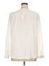 Ann Taylor LOFT 100% Polyester Ivory Long Sleeve Blouse Size XL - photo 2