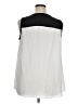 Lane Bryant 100% Polyester White Sleeveless Blouse Size 16 - photo 2