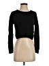 Blue Rain Solid Black Pullover Sweater Size S - photo 1