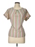 Monteau Pink Short Sleeve Blouse Size L - photo 1