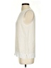 Theory 100% Rayon Ivory Sleeveless Blouse Size S - photo 5