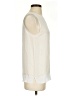 Theory 100% Rayon Ivory Sleeveless Blouse Size S - photo 4
