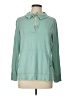 Tommy Bahama 100% Pima Cotton Teal Pullover Sweater Size 12 - photo 1