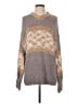 BDG Chevron-herringbone Gray Pullover Sweater Size S - photo 1