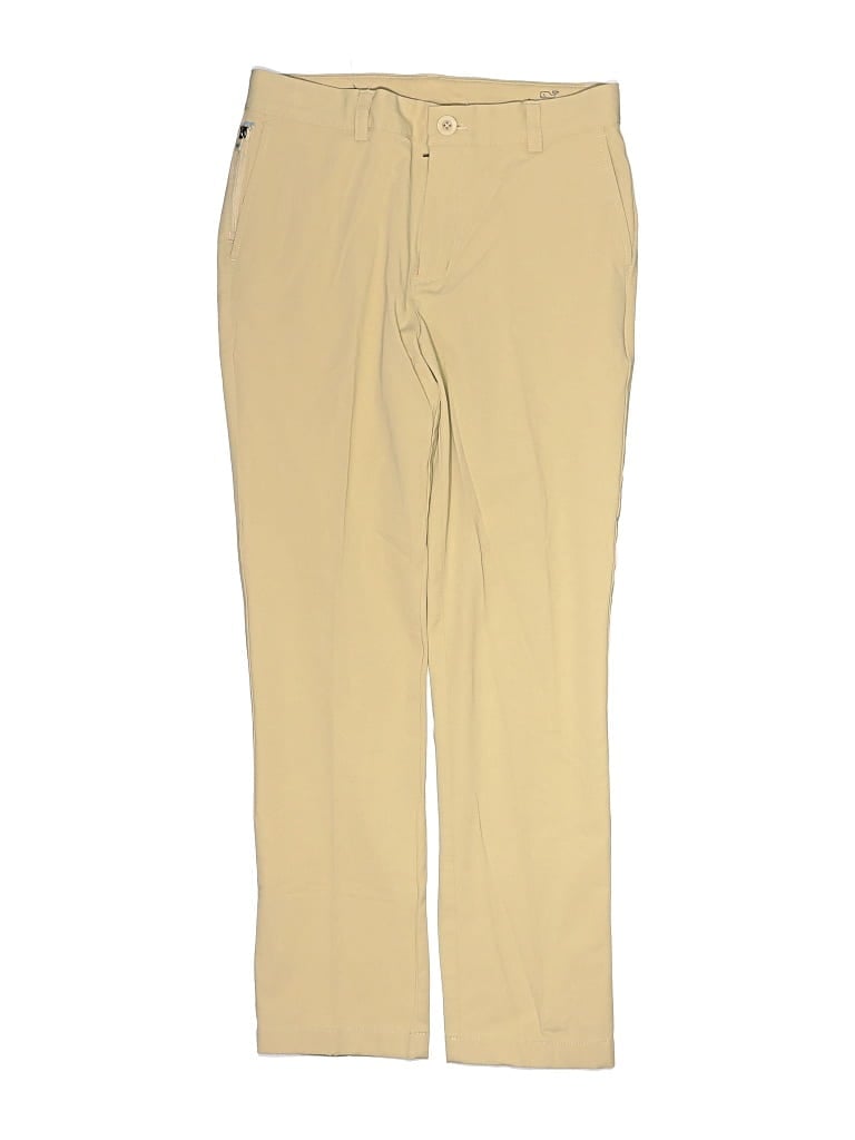 Pre-owned Vineyard Vines Performance Kids' Casual Pants In Tan
