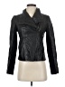 Trouve 100% Leather Black Leather Jacket Size XS - photo 1