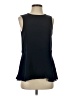Uniqlo 100% Polyester Black Sleeveless Blouse Size S - photo 1