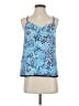 Lilly Pulitzer 100% Polyester Blue Sleeveless Blouse Size XS - photo 1
