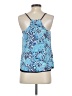 Lilly Pulitzer 100% Polyester Blue Sleeveless Blouse Size XS - photo 2