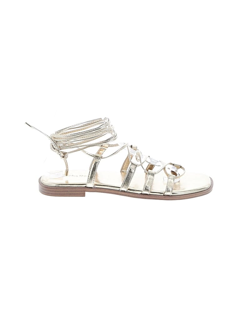Pre-owned The Drop Sandals In Ivory