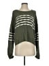CAbi Stripes Green Pullover Sweater Size S - photo 1