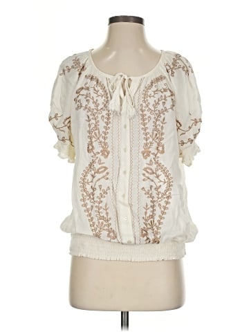 Boston Proper Short Sleeve Blouse (view 1)