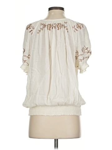 Boston Proper Short Sleeve Blouse (view 2)