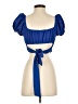 Unbranded 100% Polyester Blue Tube Top Size S - photo 2