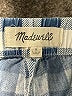 Madewell Checkered-gingham Blue Shorts Size M - photo 3
