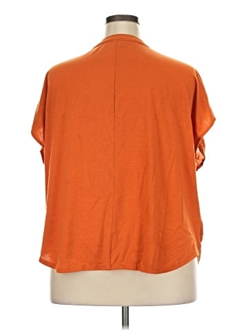 NY Collection Short Sleeve Blouse (view 2)