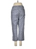 Talbots Print Blue Casual Pants Size 4 - photo 2
